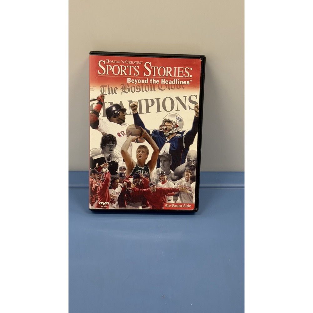 Globe: BOSTON'S GREATEST SPORTS STORIES - DVD- Larry Bird, David Ortiz ,Brady